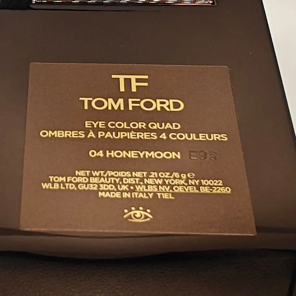 Tom Ford Eye Color Quad 04 Honeymoon 10g New Authentic